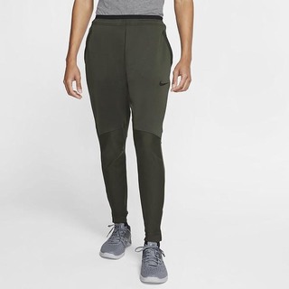 Pantaloni Nike Pro Barbati Masline Verzi | XUZM-19025